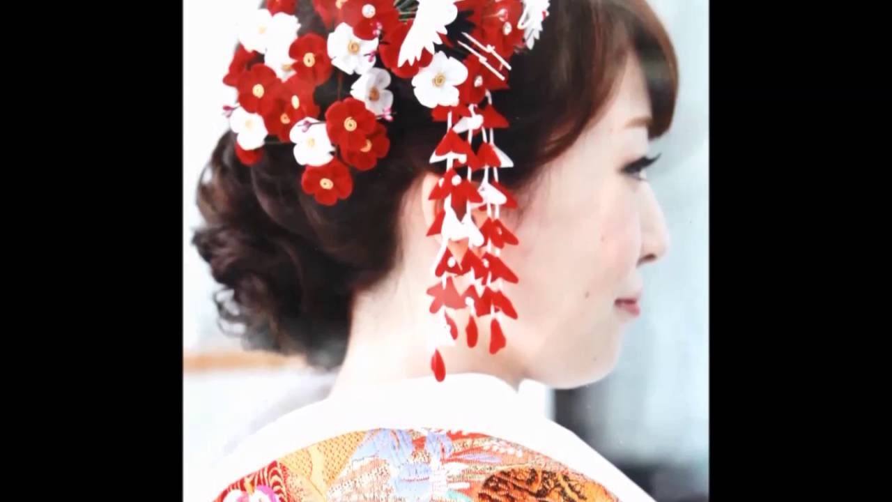 How to make Kanzashi /Japanese ornamental hair pin- Look at the professional technique(｡-ω-)ﾉ