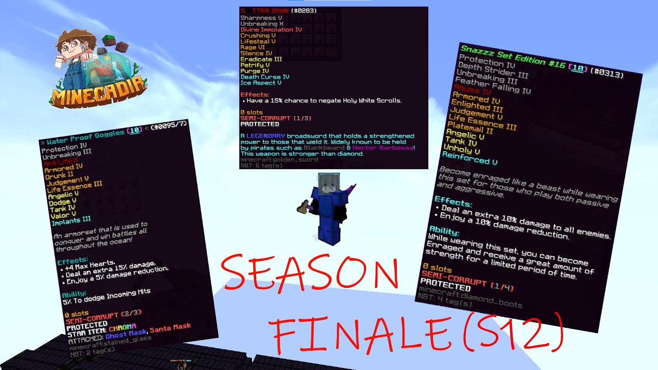 MAKING A MAX 10L + TONNES OF PVP (EOTW) | Minecadia S12