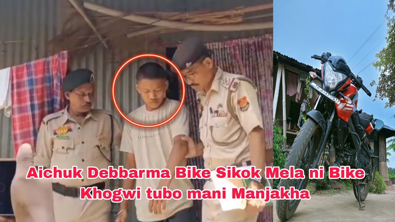 Jampuijala ni Pulsar NS 125 melani Bike Khogwi tubomani Manjakha Aichuk Debbarma Mungwi