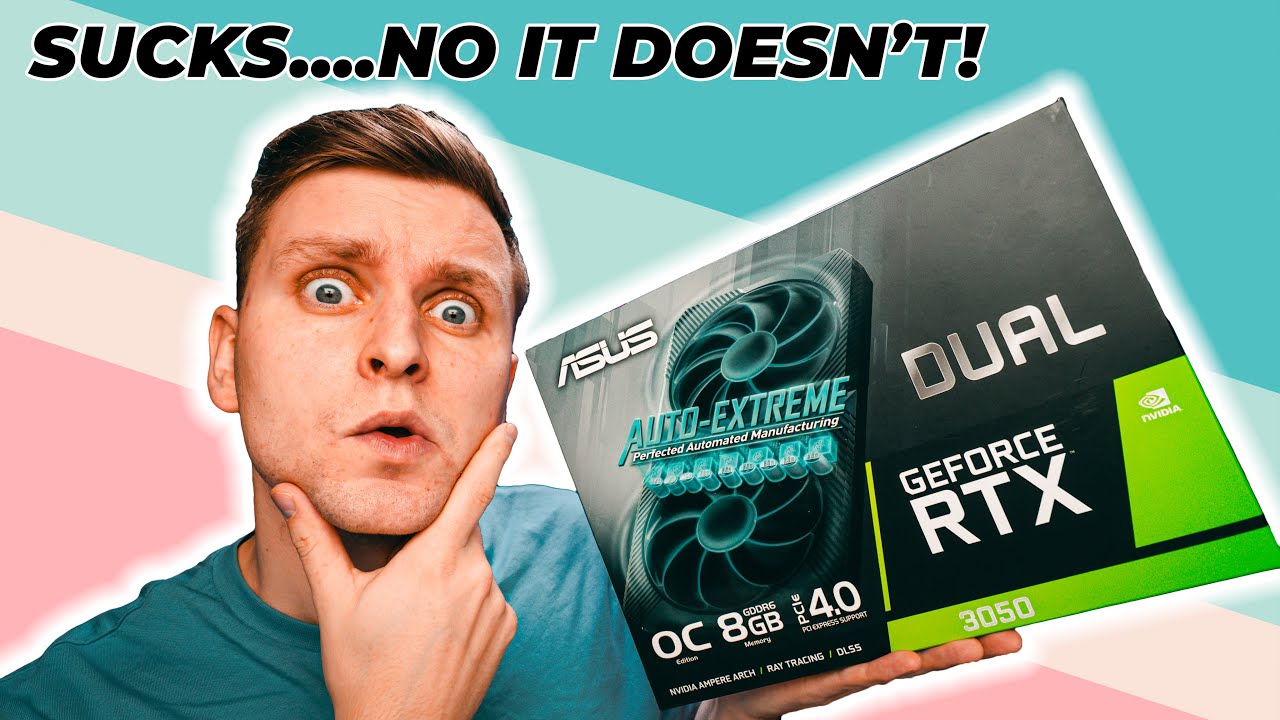 'BUDGET' GPU for Creators? | ASUS RTX 3050 OC DUAL [Creator overview]
