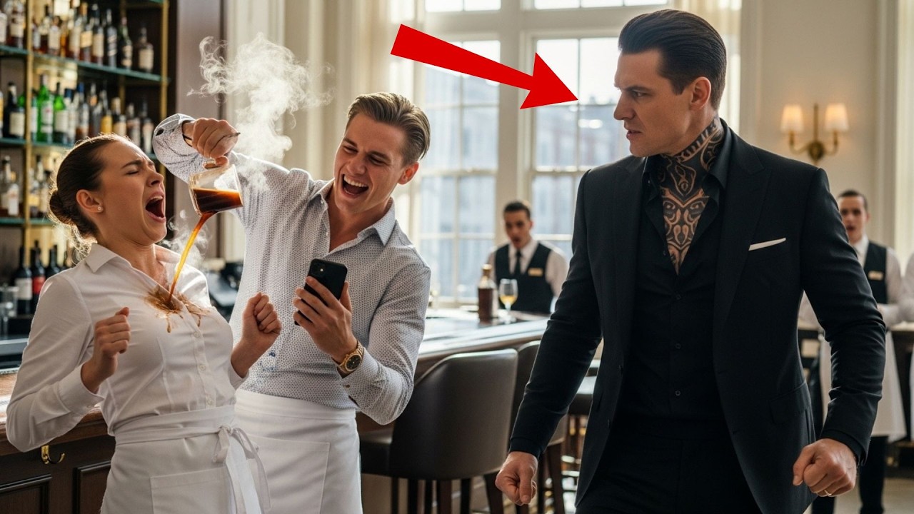 The Waitress Toxic Ex Poured Hot Coffee on Her — What the Mafia Boss Did Next Shocked Everyone