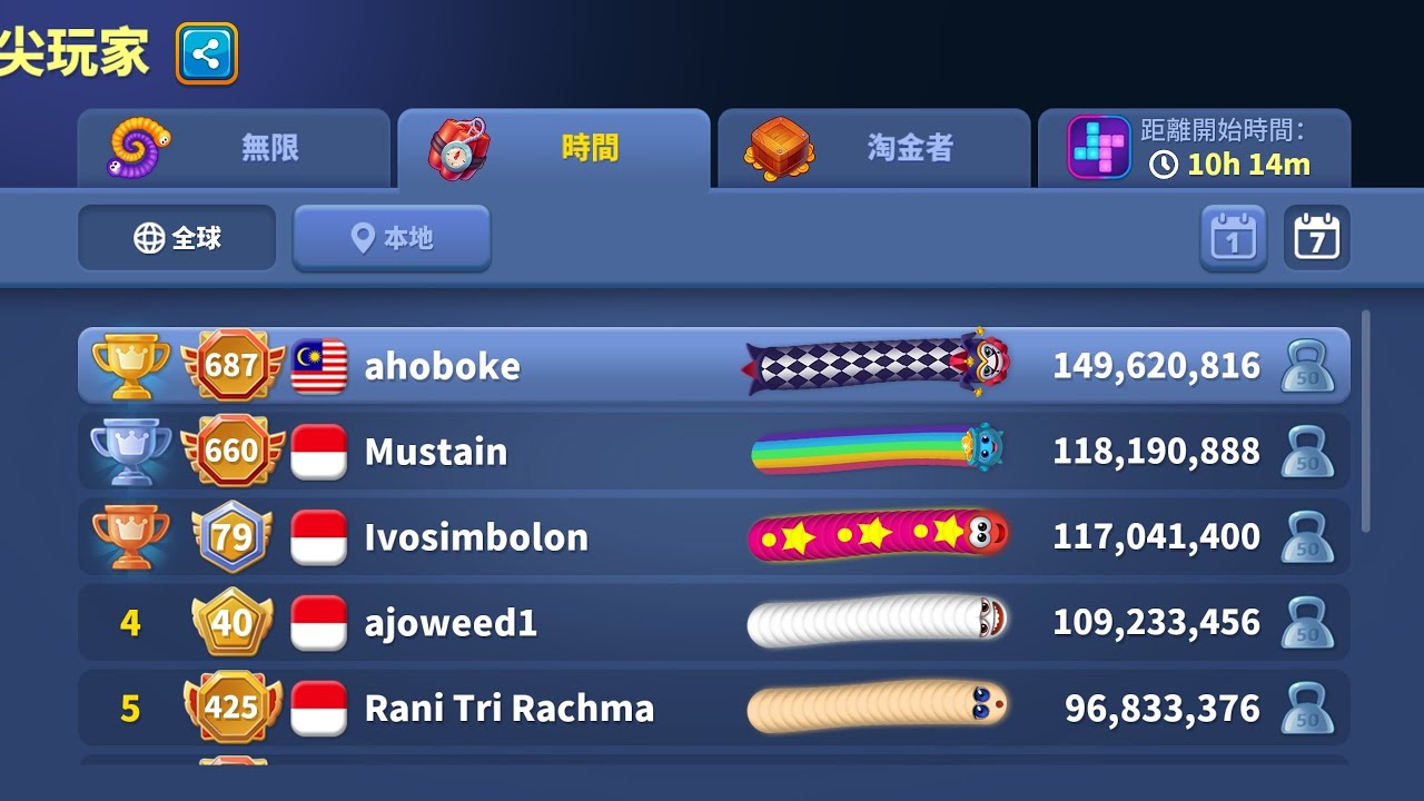 worm zone io 2023 lv 687 100 million challenge (play time 1 hour 16mins )😬😬😬😬