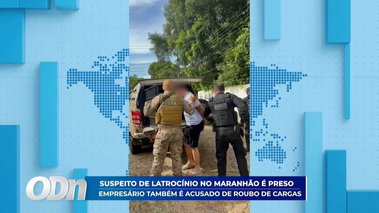 Empresário preso suspeito de latrocínio, também é acusado de roubo de cargas 26 02 2026