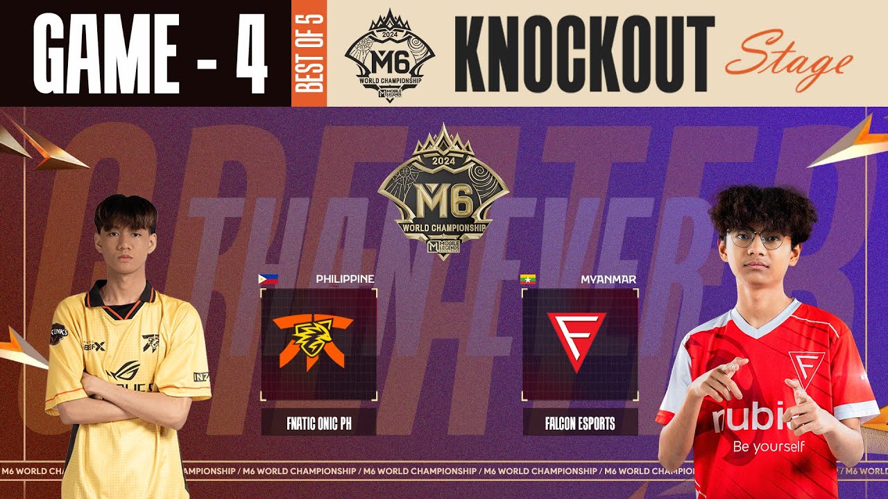 [Game - 4] Fnatic ONIC PH vs Falcon Esports [M6 World Championship]