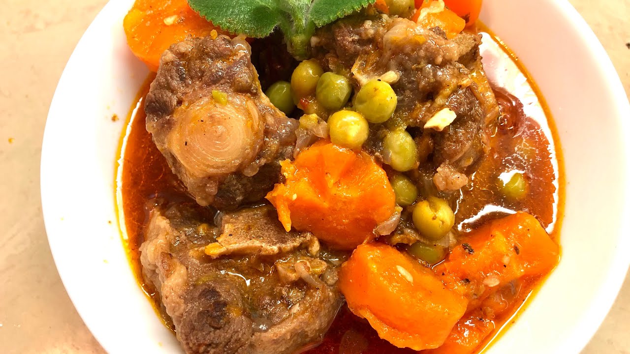 Pressure Cooker Oxtail Stew 🍲