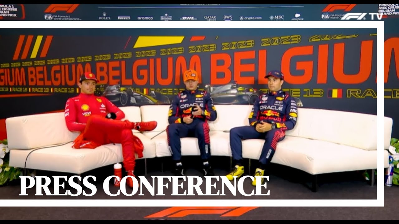 Post-Qualifying Press Conference | Belgian GP 2023