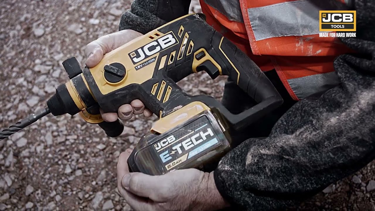 JCB 18v Brushless Rotary SDS+ Hammer Drill