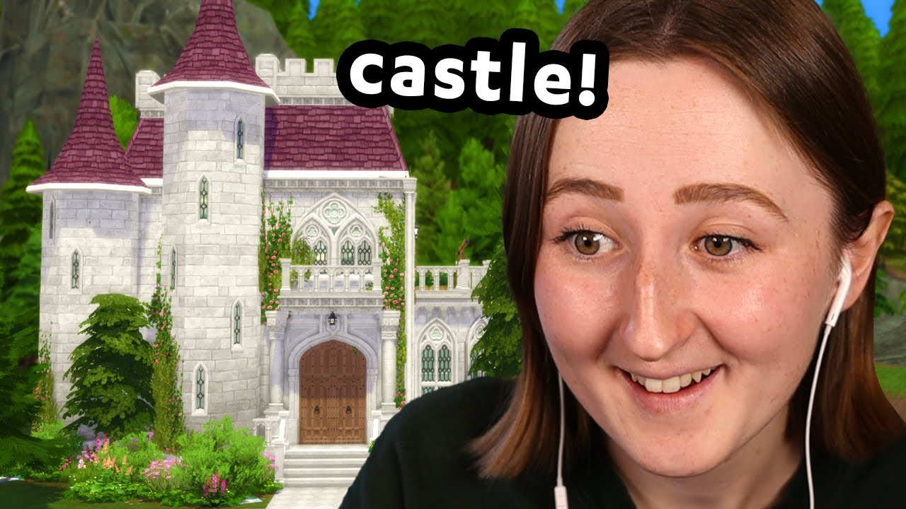 building a *magical castle* in the sims! (Streamed 3/4/24)
