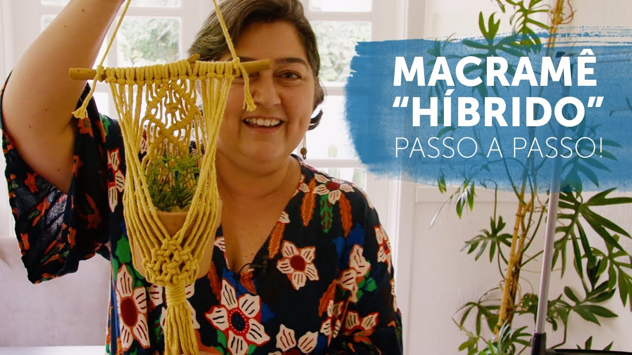 DIY MACRAMÊ - PASSO A PASSO INICIANTE