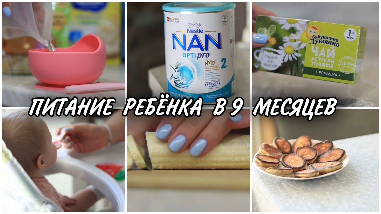 ПРИКОРМ 🍵/ РАЦИОН НА 2 ДНЯ 🍽/ ЧЕМ КОРМЛЮ ДОЧКУ🥦/ ПИТАНИЕ РЕБЁНКА В 9 МЕСЯЦЕВ🍎