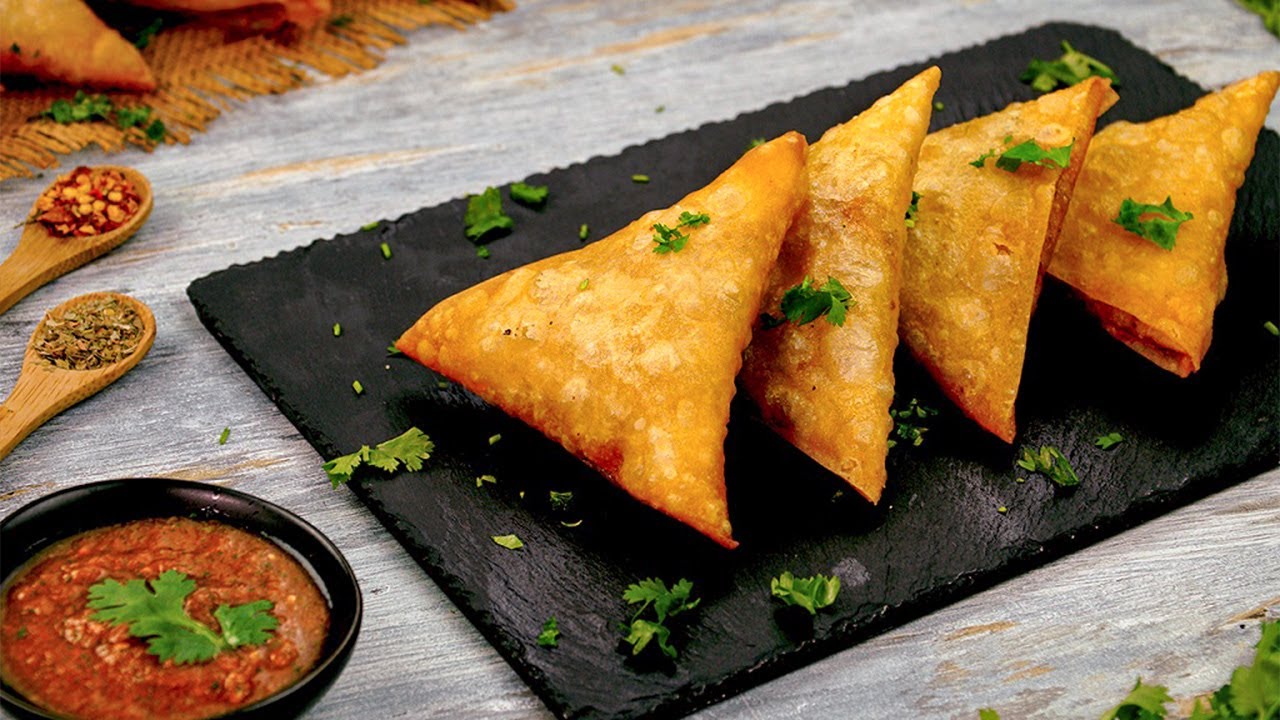Pizza Samosa Recipe by SooperChef (Iftar Recipes)