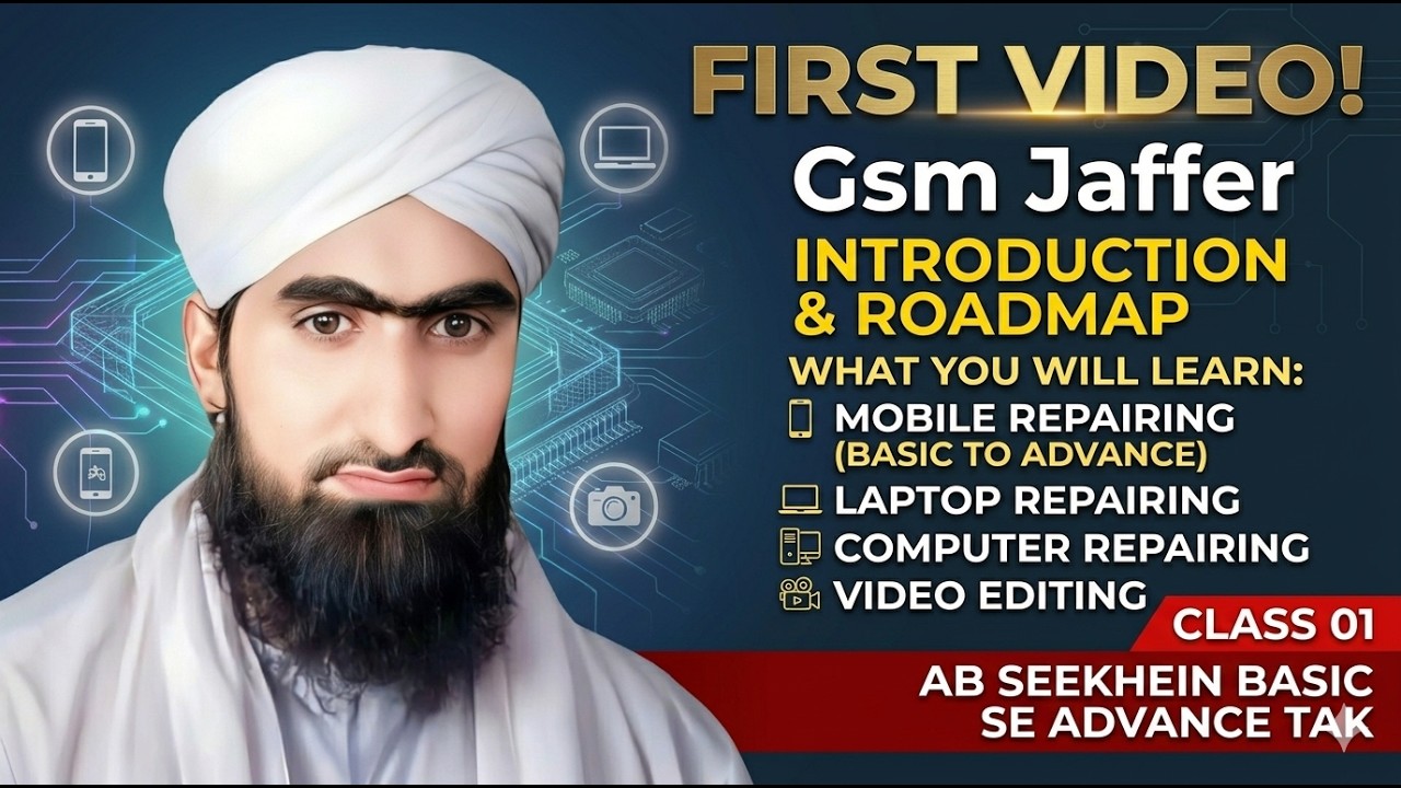 Mobile Phone Repairing |Laptop Repairing |Basic to Advance by Gsm Jaffer #gsmjaffer