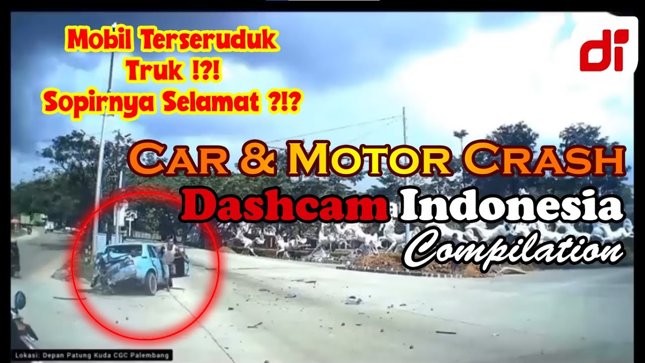 CAR & MOTOR CRASH DASHCAM INDONESIA COMPILATION #JUNI(3) 2022