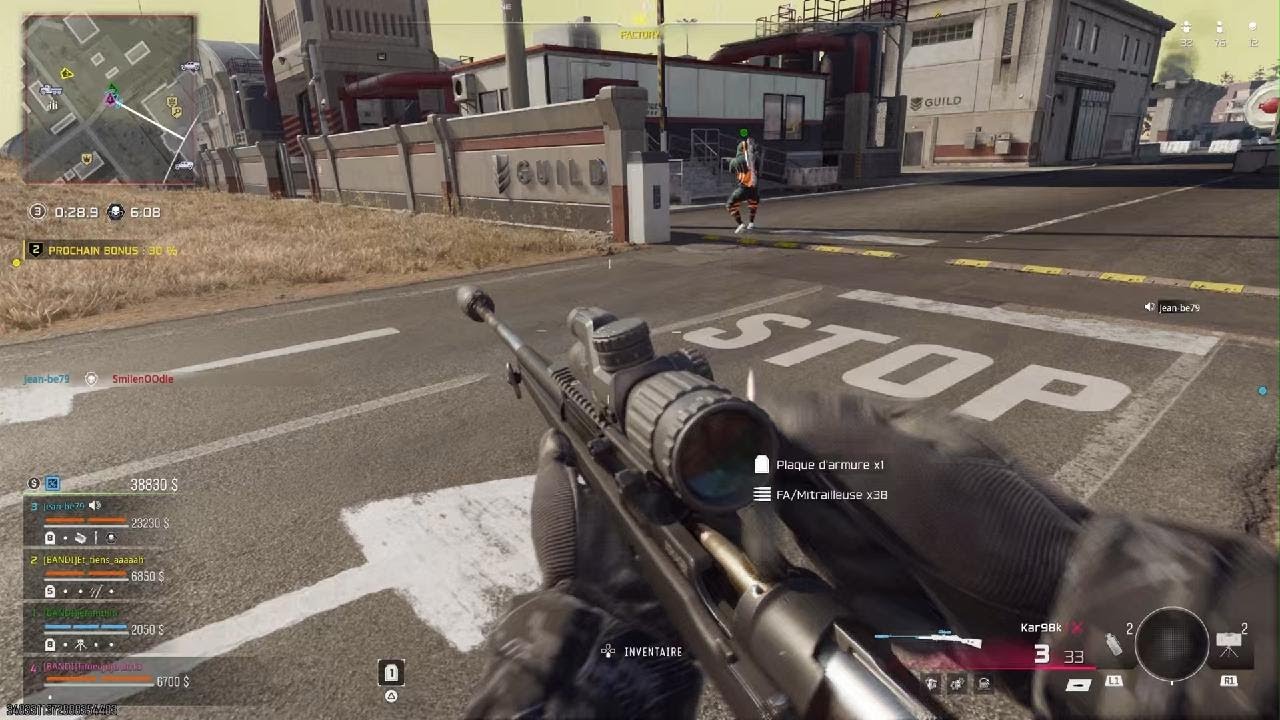 Call of Duty Warzone avec les fréros