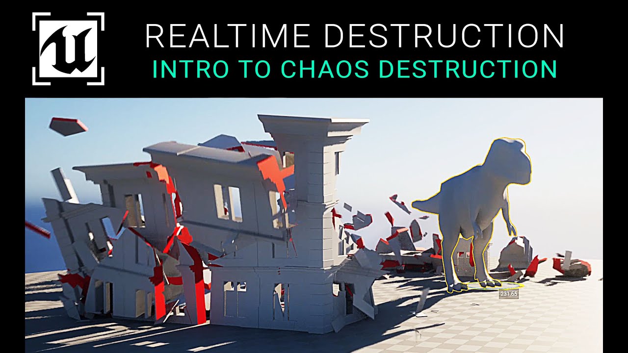 Unreal Engine 5.3 - Introduction To Chaos Destruction & Caching