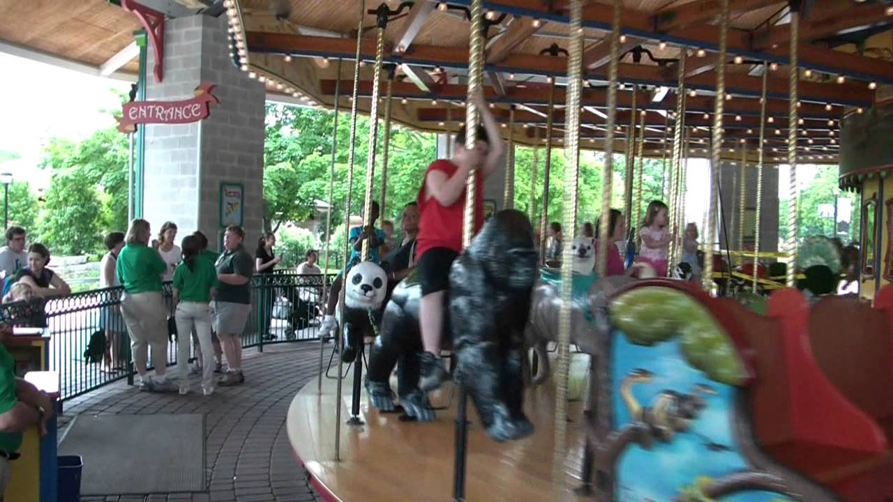 Will at Brookfield Zoo Carousel