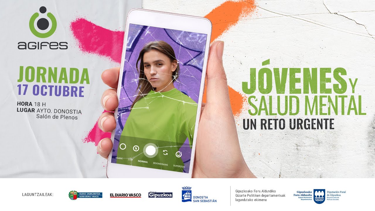 ⚠ Jóvenes y salud mental. Un reto urgente | Jornada de Agifes