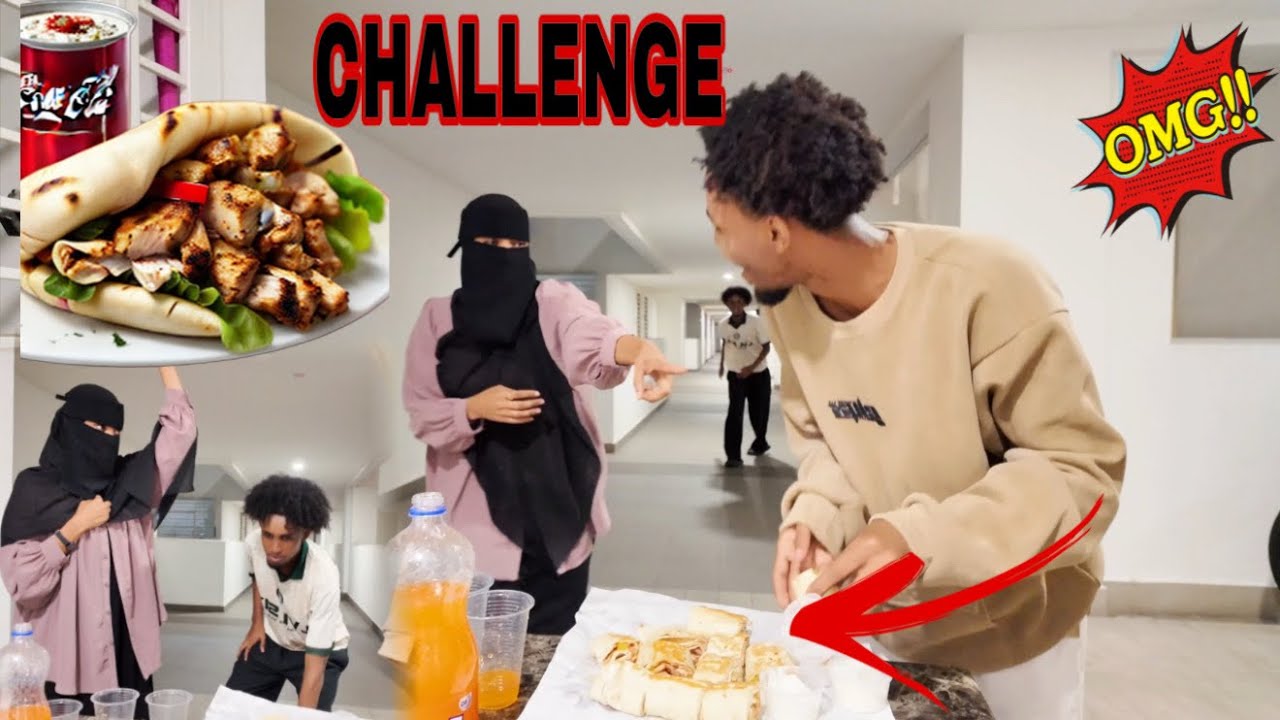 MANTA WAA DHIMAN GARE MAXAA I GEYE CHALLENGE 😭😱