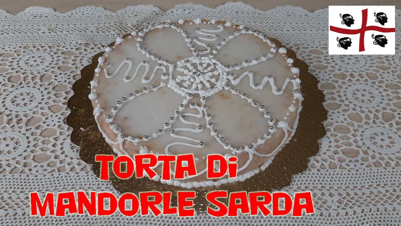 TORTA DI MANDORLE SARDA - (Trutt'e mazz'e mendula) - Il sapore della tradizione sarda