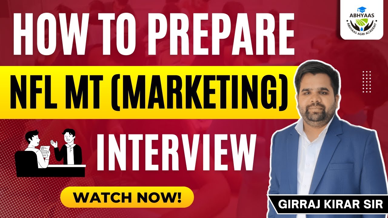 HOW TO PREPARAE NFL MT (MARKETING ) INTERVIEW