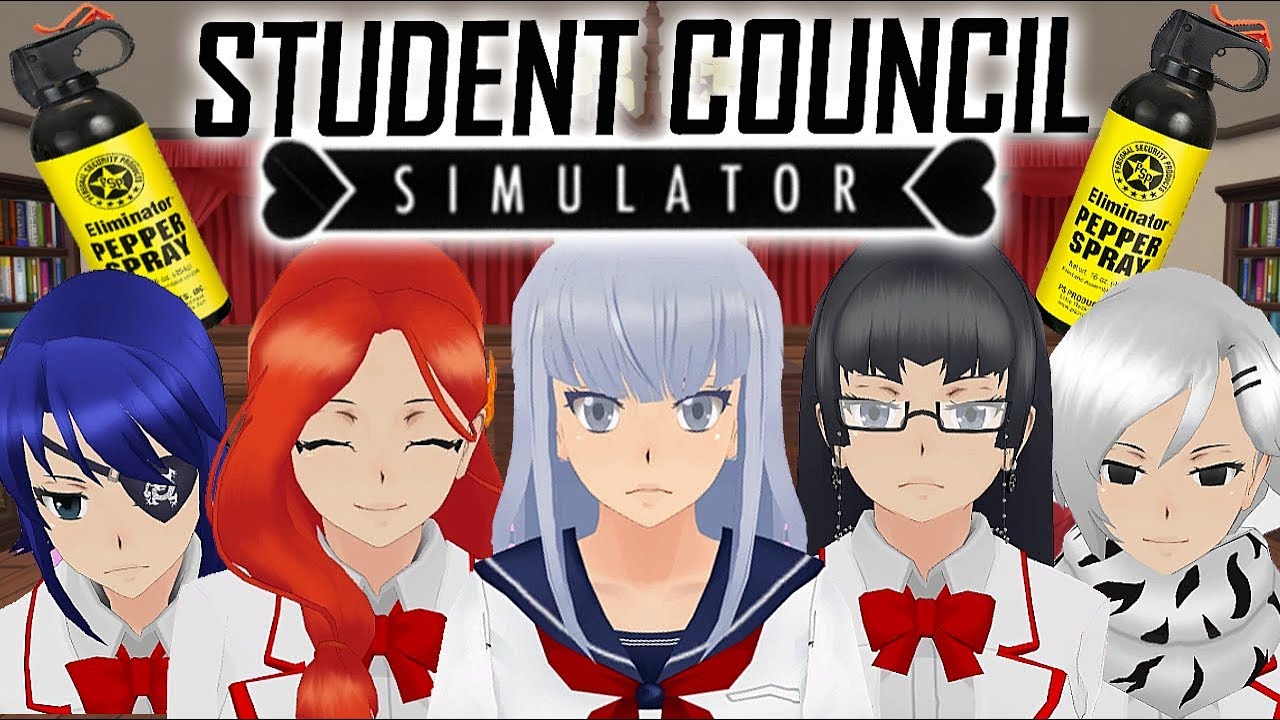 Симулятор перцового баллончика студенческого совета | Мод Yandere Simulator