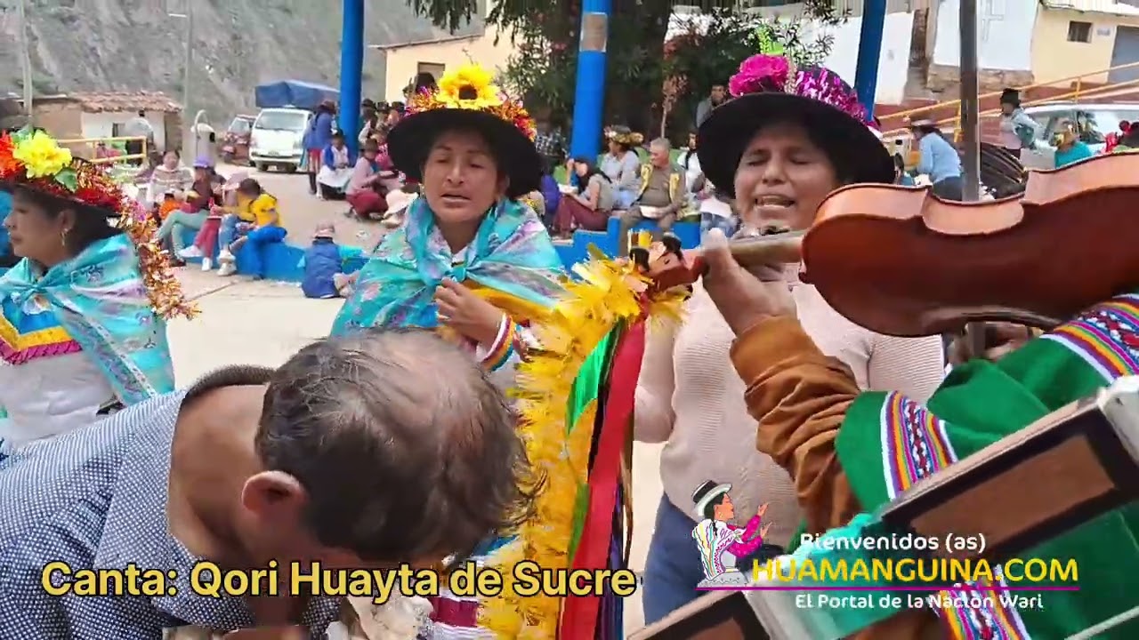 jarana con Qori Huayta de Sucre en MORCOLLA CHICO 2023 ✅️ Huamanguina