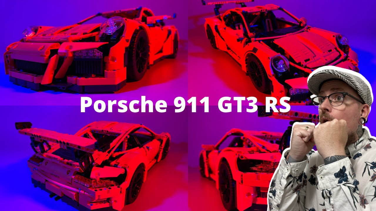LEGO TECHNIC 42056 LA PORSCHE 911 GT3 RS, un set absolument génial! Review/Test en FRANCAIS