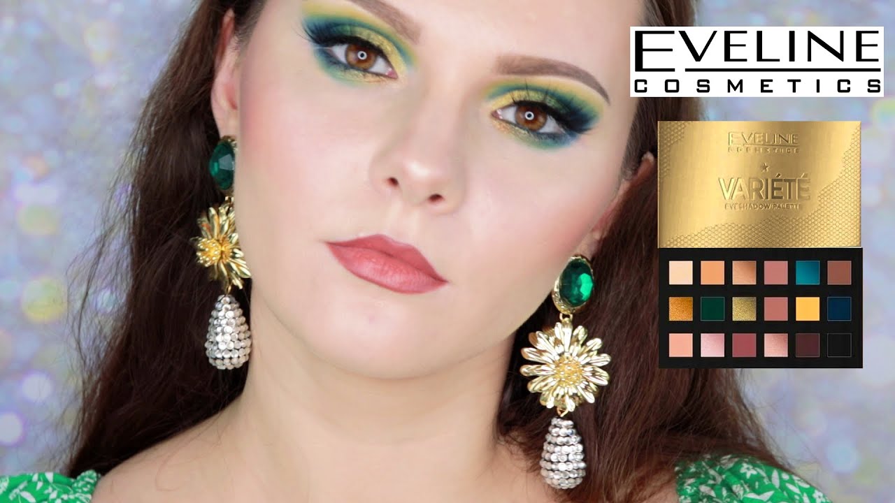 НОВИНКИ EVELINE | EVELINE VARIETE EYESHADOW PALETTE | СВОТЧИ И МАКИЯЖ | MAKEUP TUTORIAL