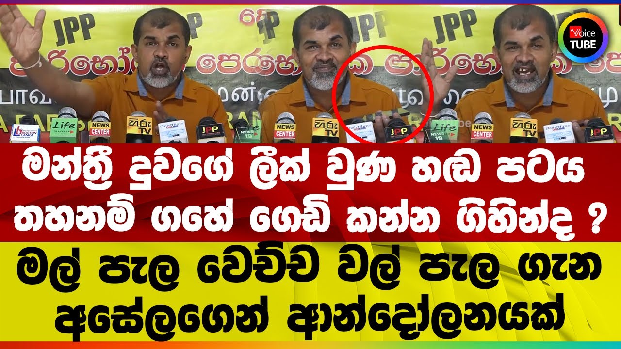 මන්ත්‍රී දුවගේ ලීක් වුණ හඬ පටය I තහනම් ගහේ ගෙඩි කන්න ගිහින්ද ? I අසේලගෙන් ආන්දෝලනයක්