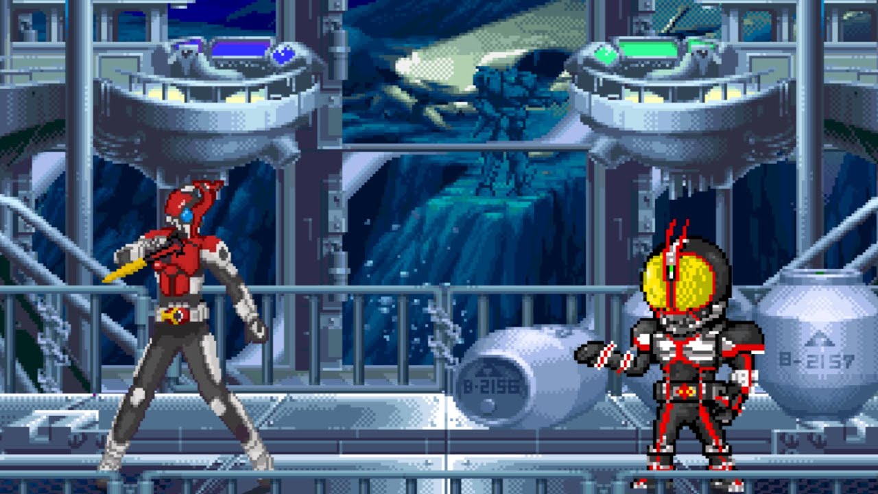 [MUGEN] Kabuto vs Faiz (Kamen Rider)