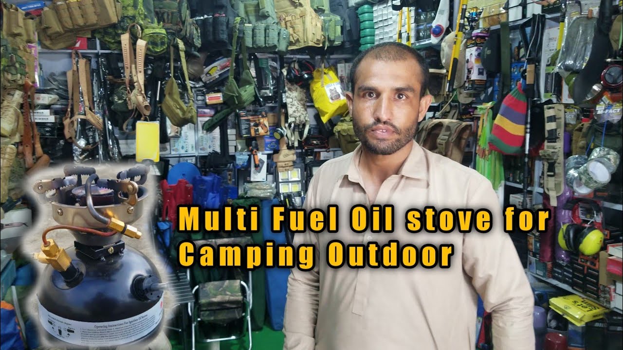 My New Multi fuel Oil Stove For Camping Outdoor