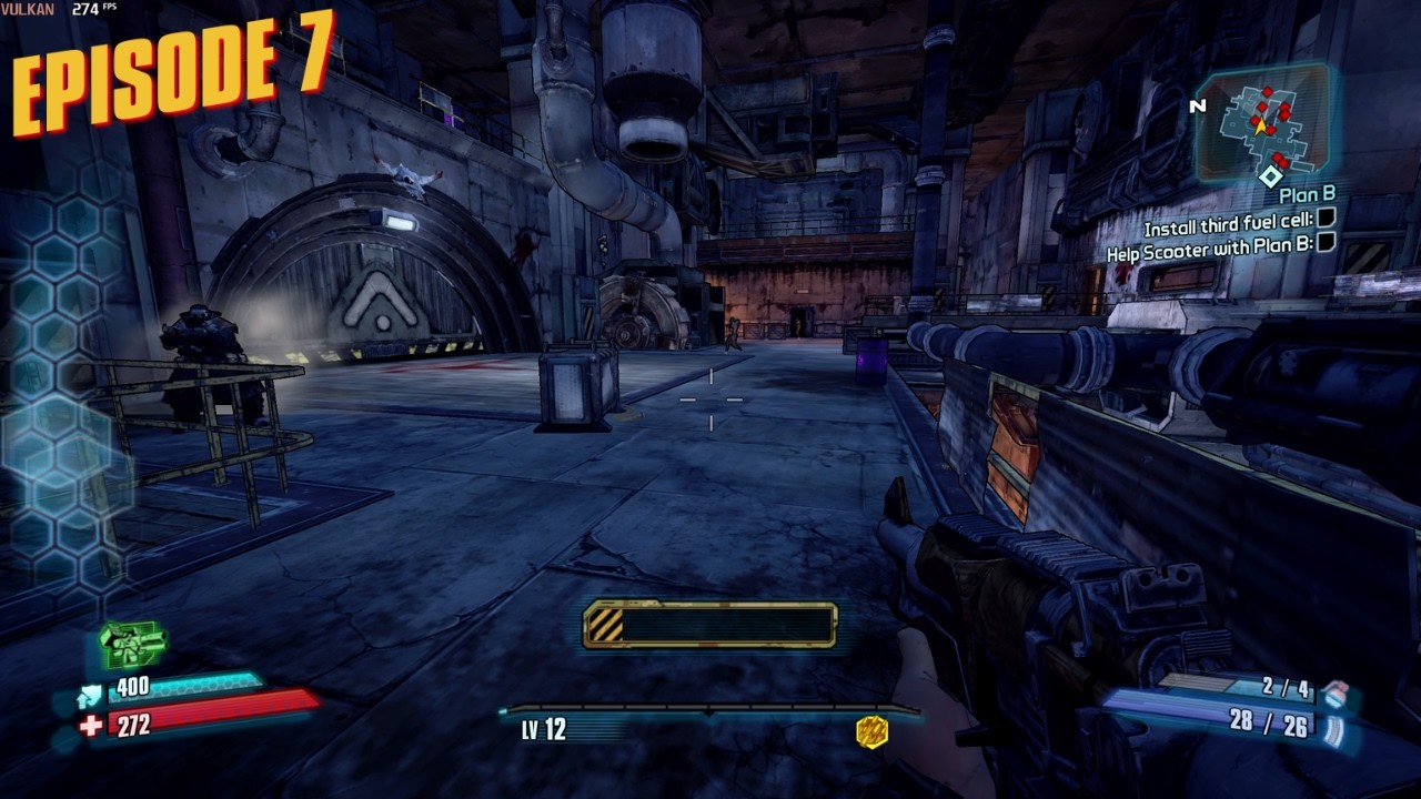 Borderlands 2 S01 Axton Level 1 to OP 10 - Episode 7 (Farming to Level 13)