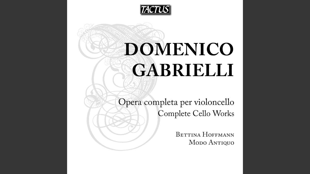 Ricercare for Solo Cello No. 7