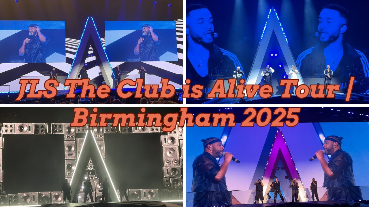JLS The Club is Alive Tour FT Example | Бирмингем 2025