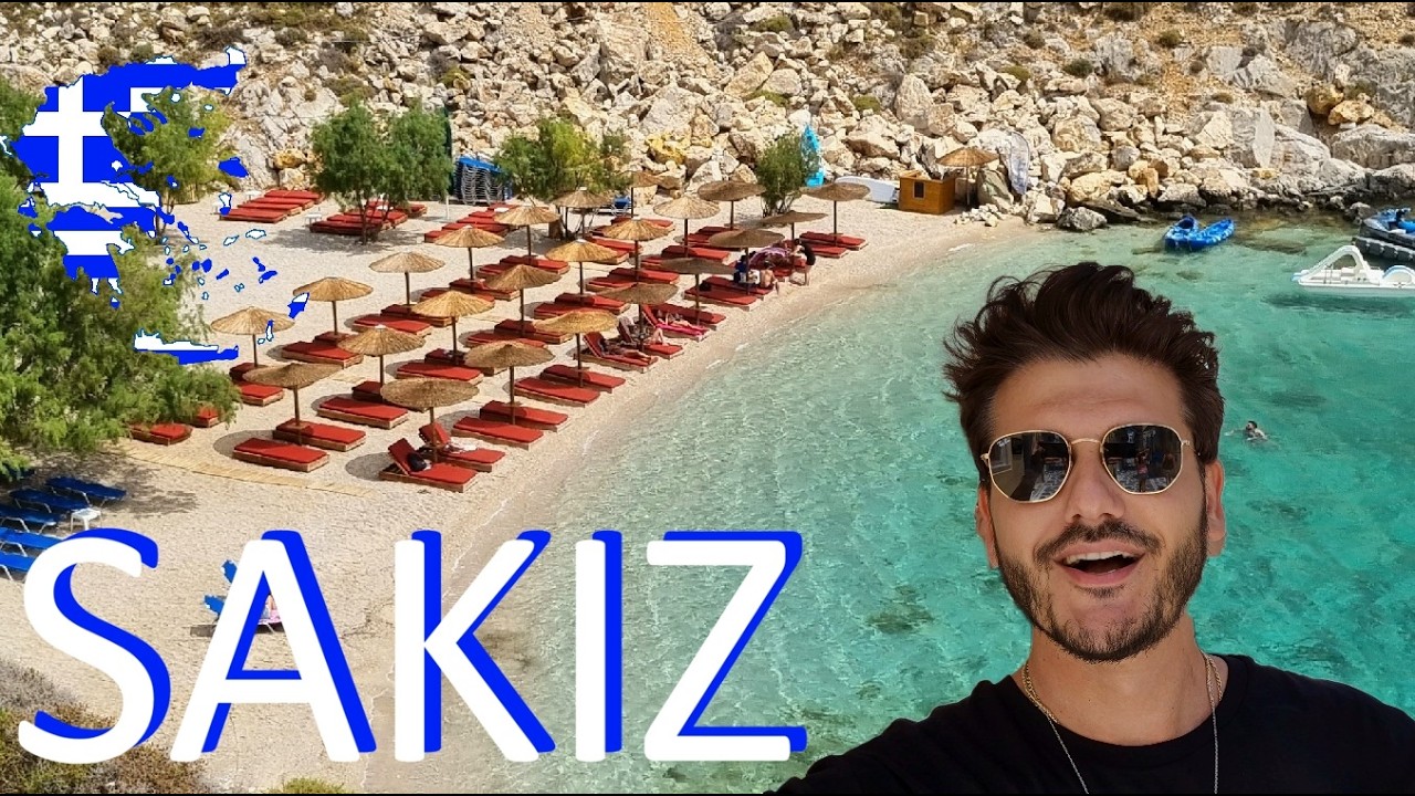 SAKIZ ADASI 🇬🇷 KAPI VİZESİ BEACH BAR GECE HAYATI REHBERİ TAVERNA FİYATLARI YUNANİSTAN