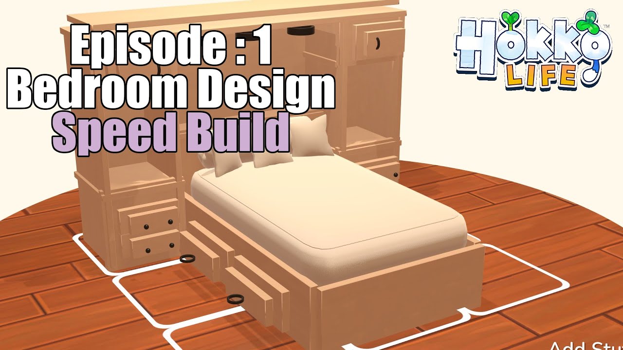 .:Hokko Life Speed Build 01 - Bed (No Talking)(Beginner):.