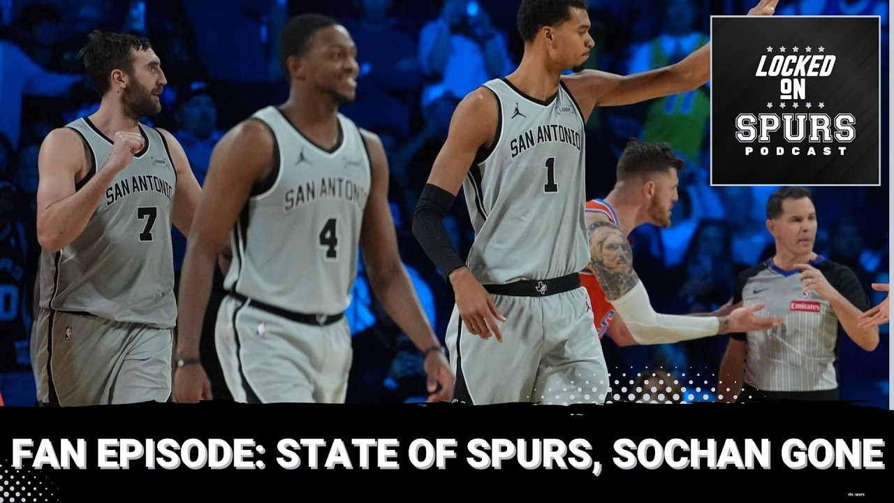 Fan episode: San Antonio Spurs fans on the state of the team & if Sochan will be missed