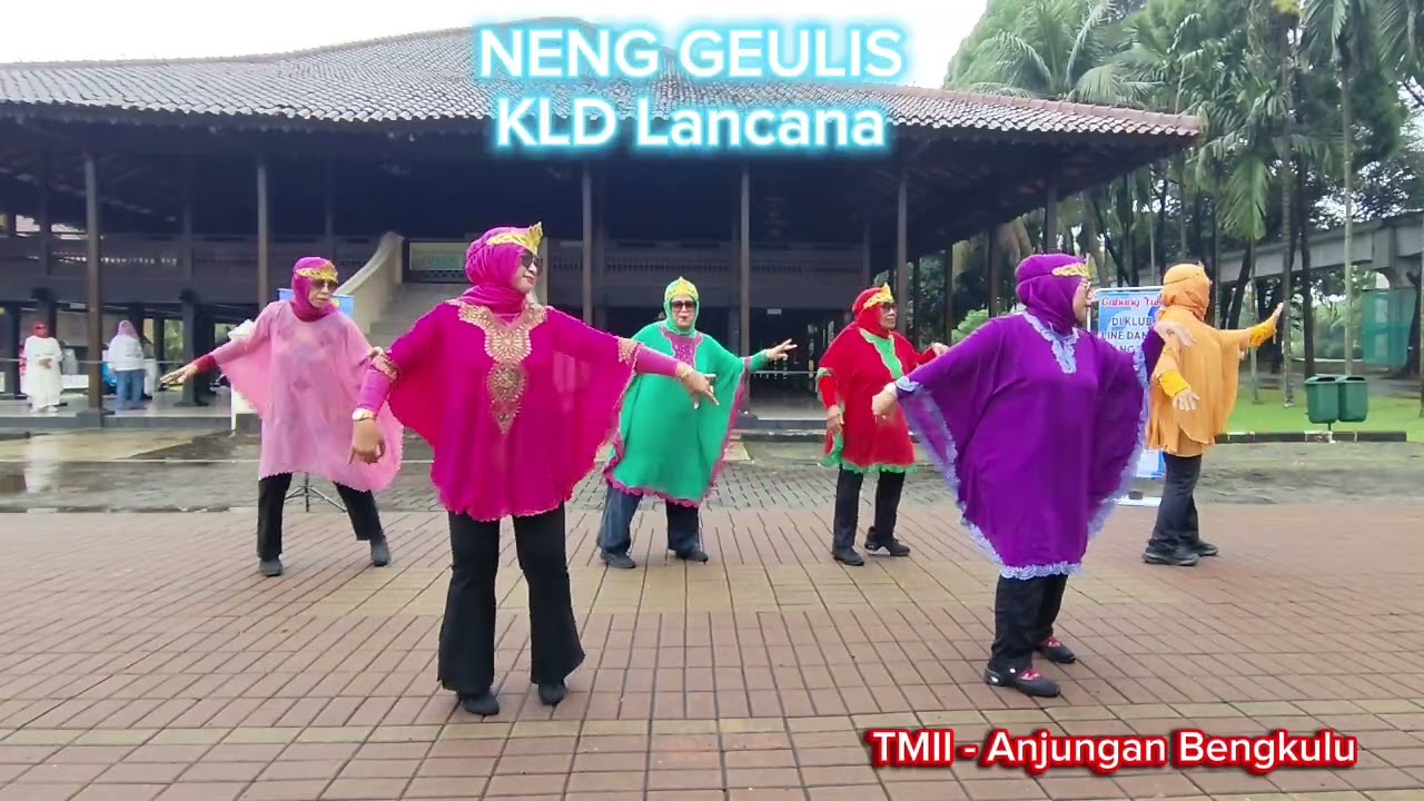 Line Dance NENG GEULIS/Choreo : Hasmawati/Perum Kopassus Pelita 1 Depok