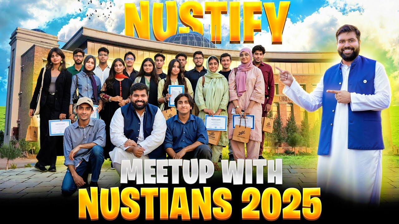 A meetup with my students who made it to NUST 