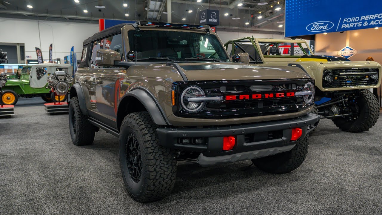 Новый Ford Bronco FP ORV Package | Сборка внедорожника Ford Custom Garage