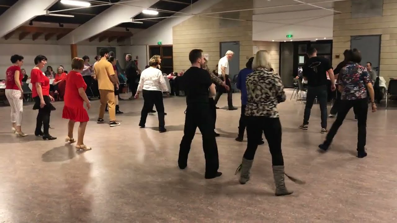 DAYTONA SAND - LINE DANCE (Explication des pas et danse avec Guillaume RICHARD et Syndie BERGER)