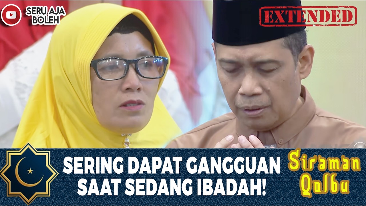 UST. DHANUPINGGANG PANAS SAAT TAHAJUD, IBU PINGSAN SAAT DIDOAKAN | SIRAMAN QOLBU EXTENDED