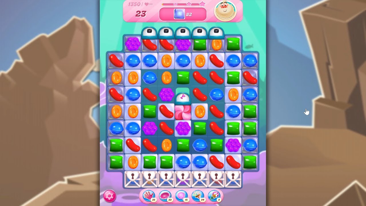 Candy Crush Saga LEVEL 1350 NO BOOSTERS (new version)🐟☑️