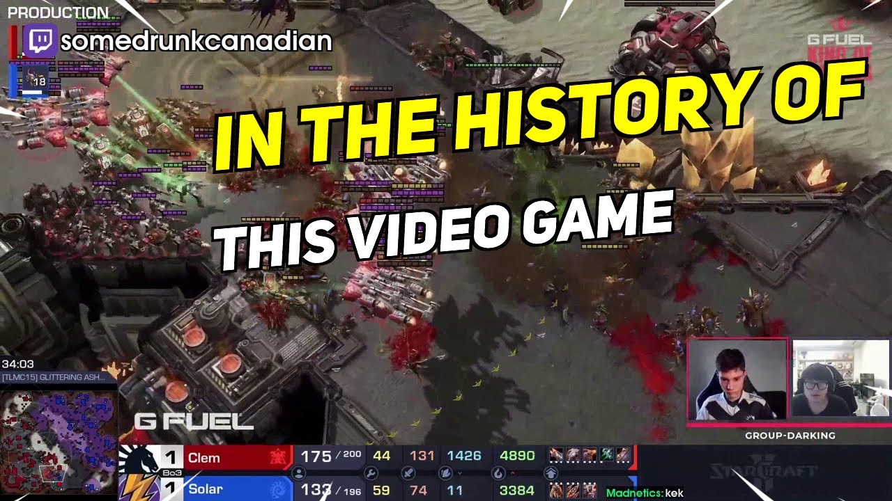 IN THE HISTORY OF THIS VIDEO GAME | Daily StarCraft II Plays