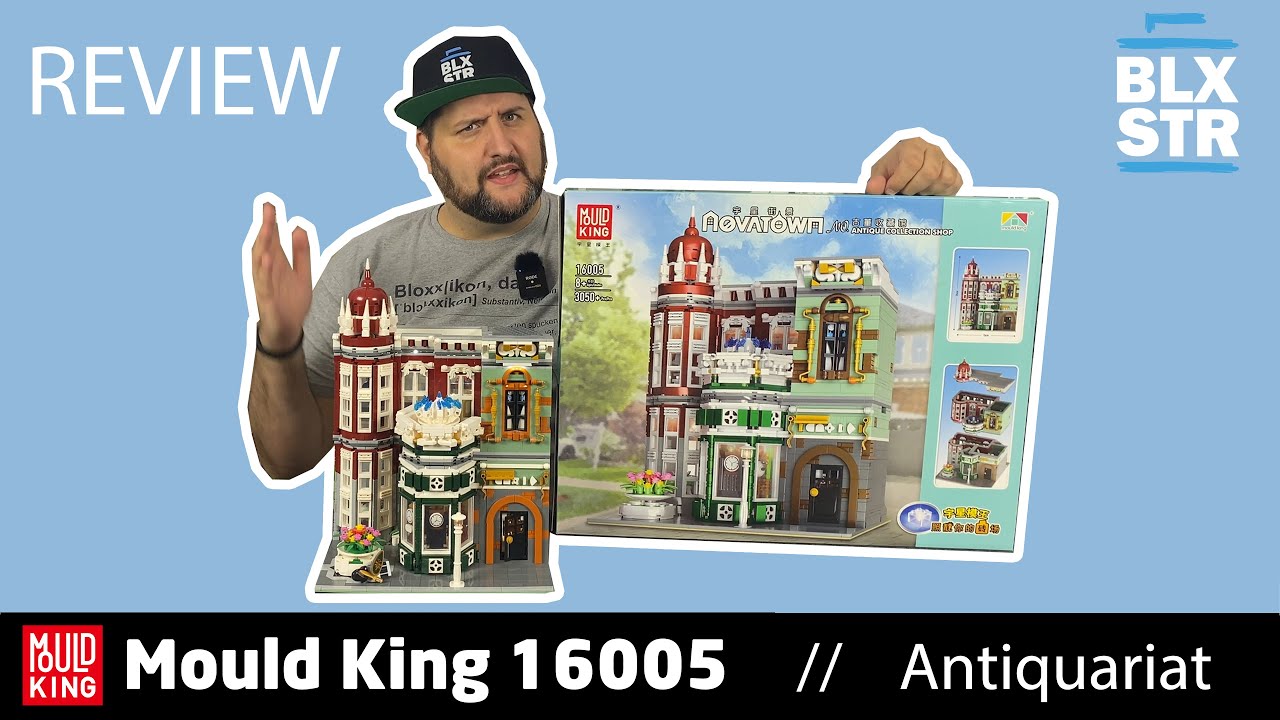 MOULD KING® 16005 Antiquitätenladen 🧱 Diese Farben!?! ▶️ UNBOXING & REVIEW 💬 BloxxStar 📽️ 4K