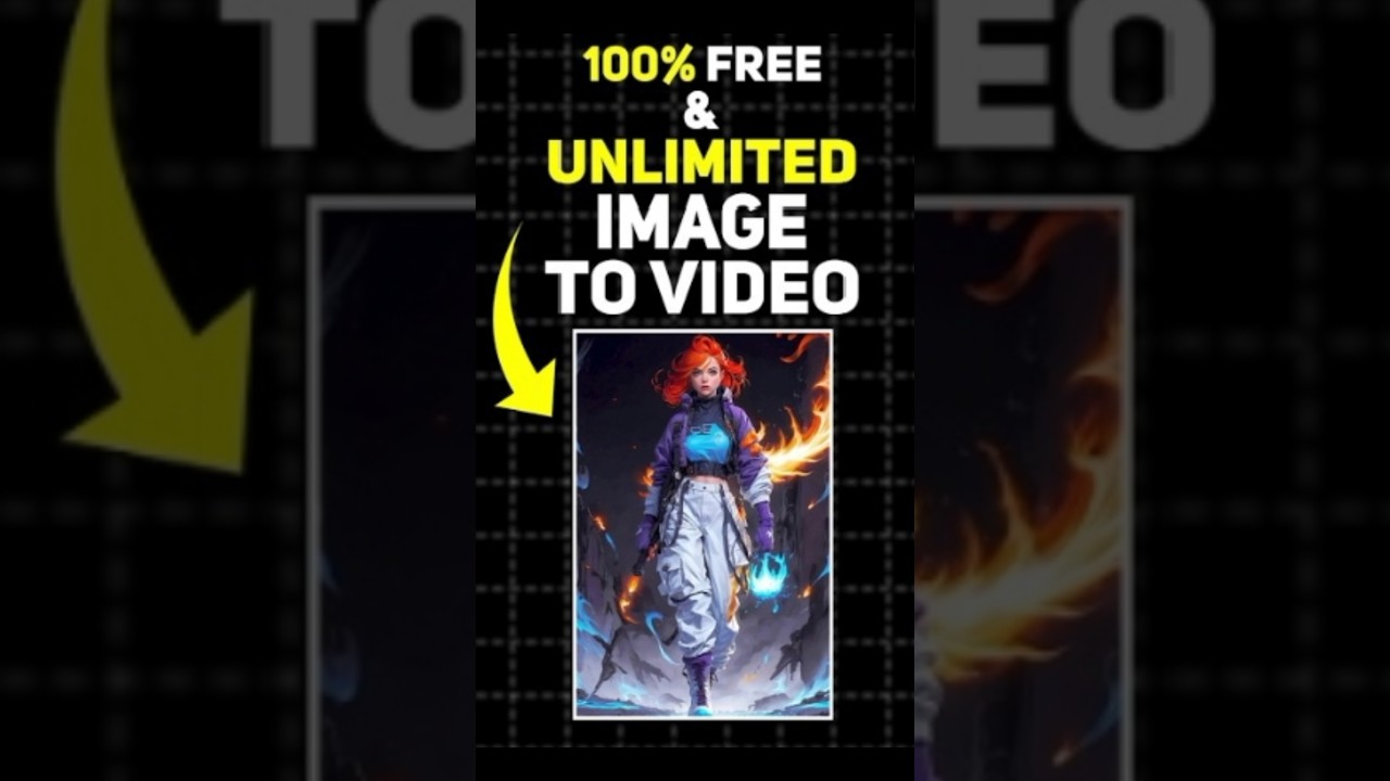 100% Free & Unlimited Image to Video🤯 #shorts #viral #ai
