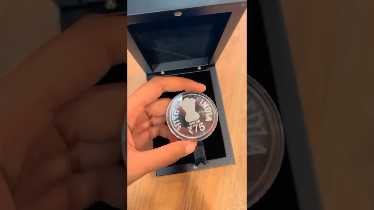 75 Rupees parliament coin || Youtube Video 75 Rupees Coin Parliament #shorts #short