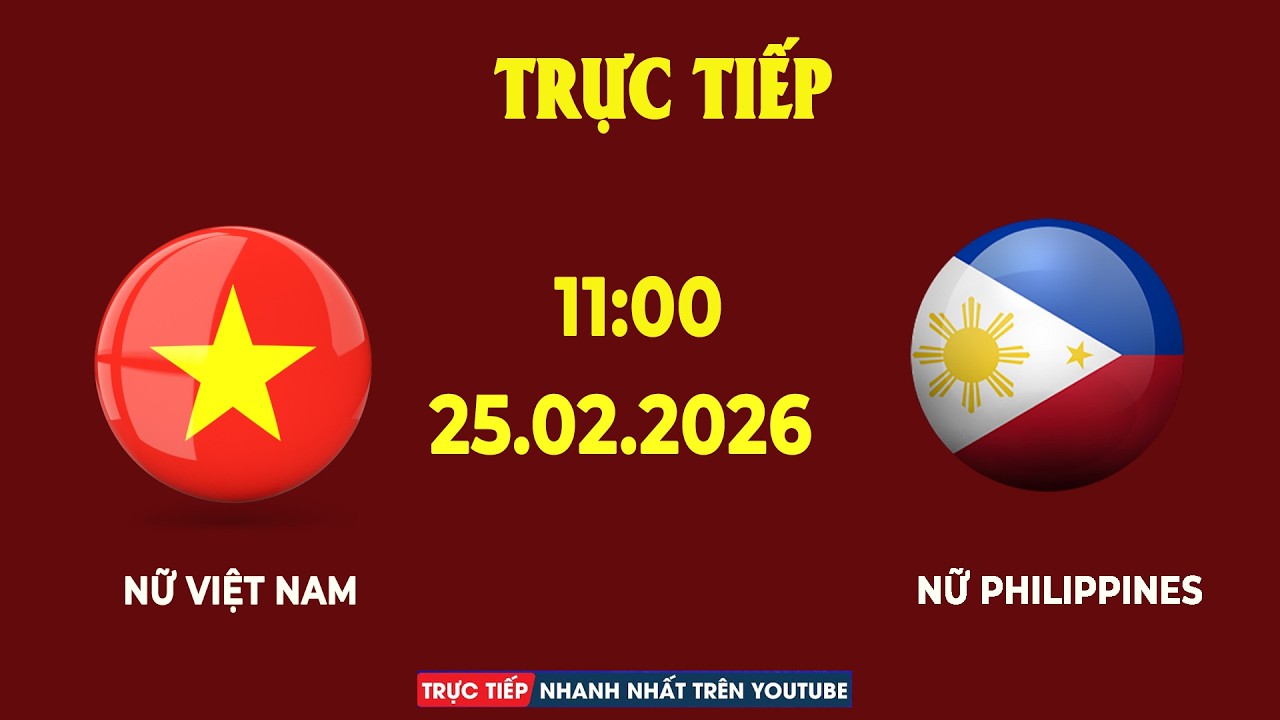 Nữ Việt Nam vs Nữ Philippines | 30 Phút Kinh Hoàng Khiến Đối Thủ Câm Lặng