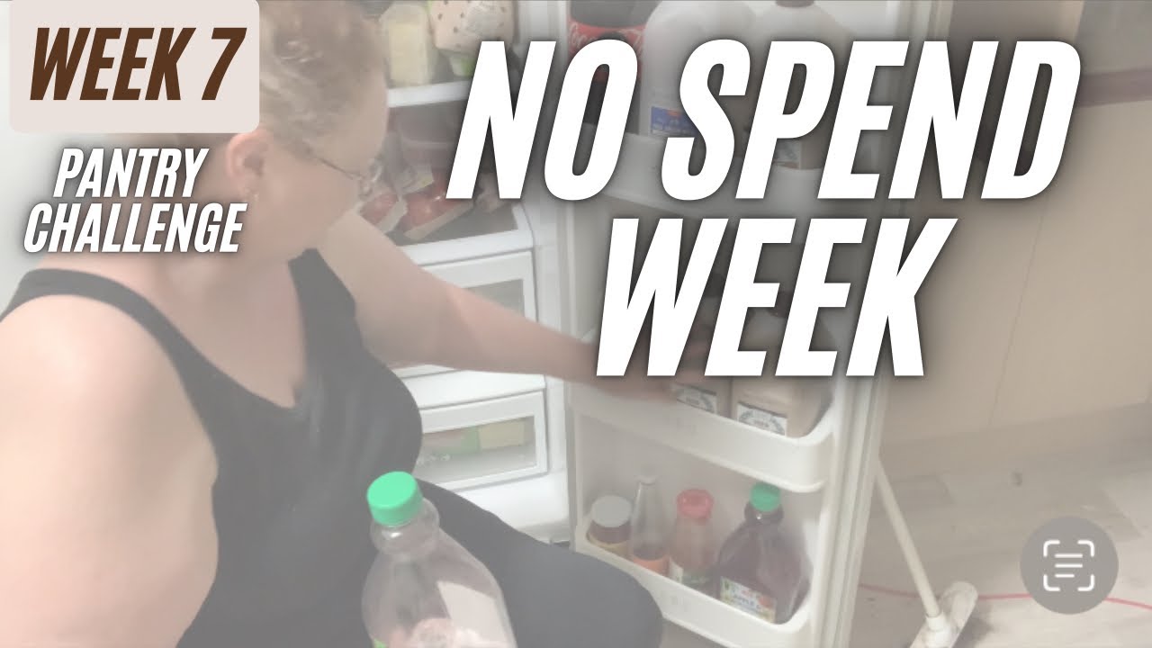No Spend Grocery Challenge / How to save money on groceries! Pantry Challenge Week 7