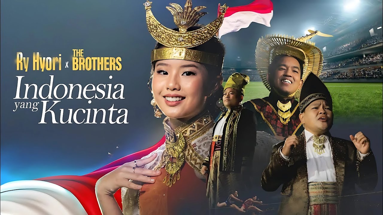 INDONESIA YANG KU CINTA - RY HYORI x THE BROTHERS | TRIBUTE ATLET INDONESIA (Official Music Video)